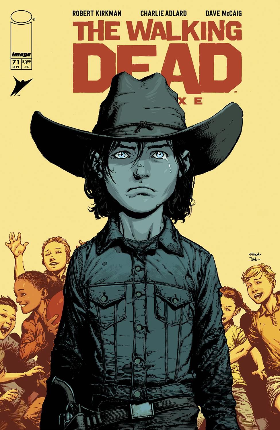 Walking Dead Dlx #71 Cvr A Finch & Mccaig (mr) Image Comics Buy-sell Comic Book