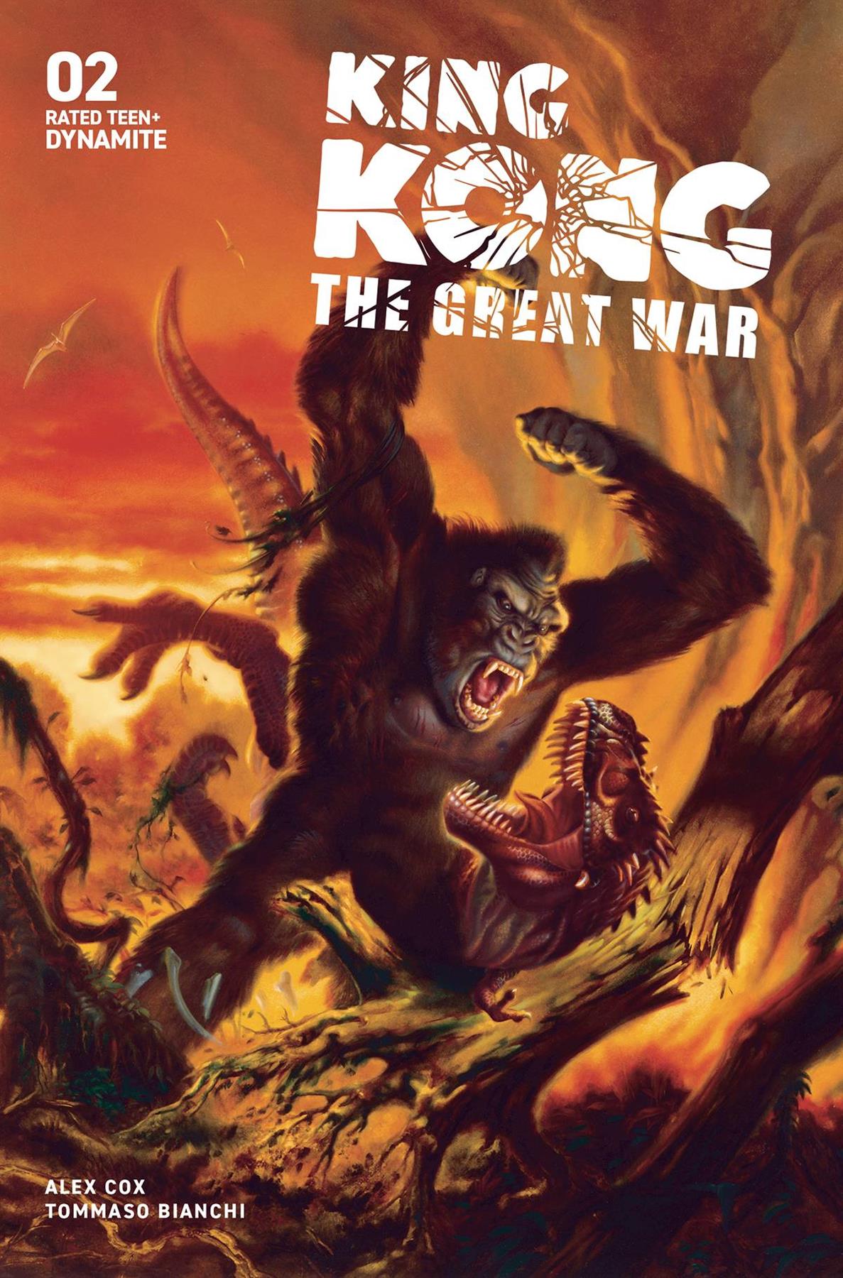 Kong Great War #3 Cvr C Devito Dynamite Comic Book