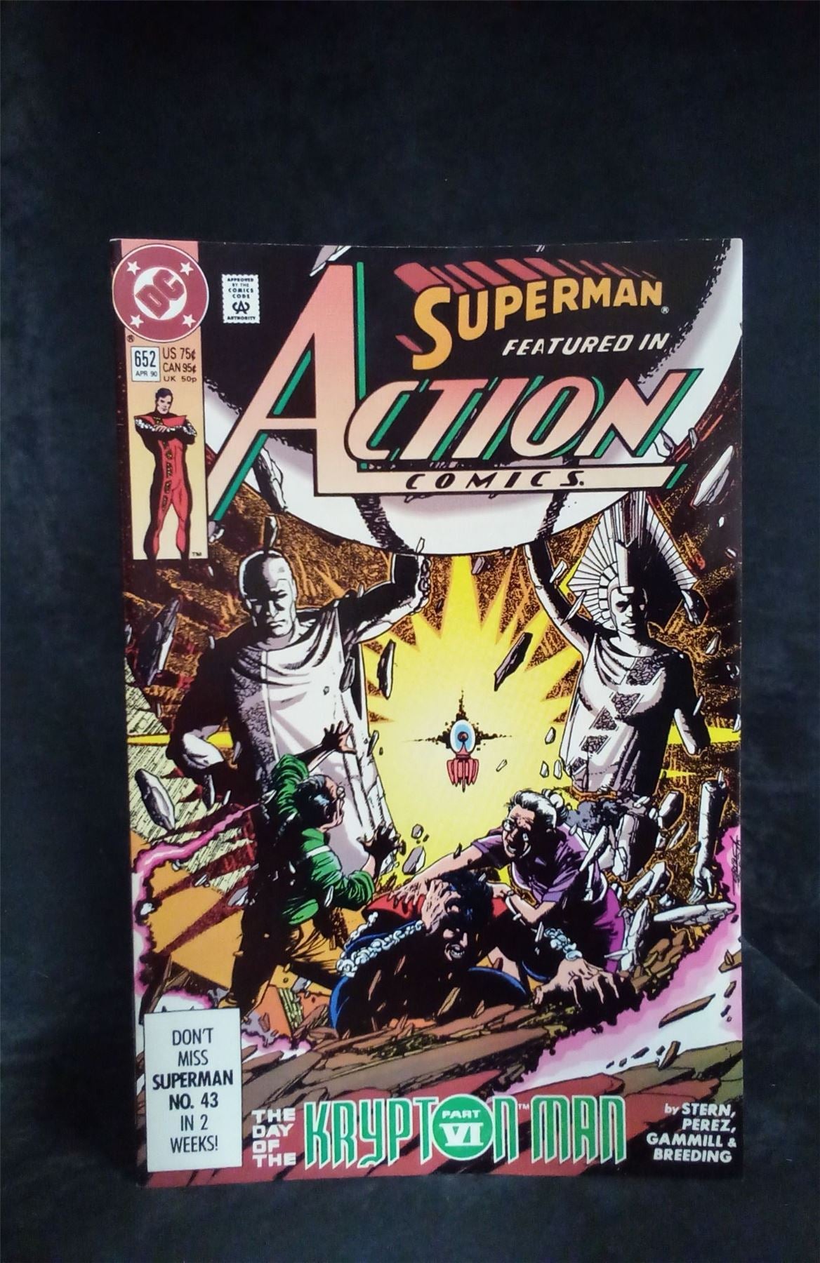Action Comics #652 1990 DC Comics Comic Book