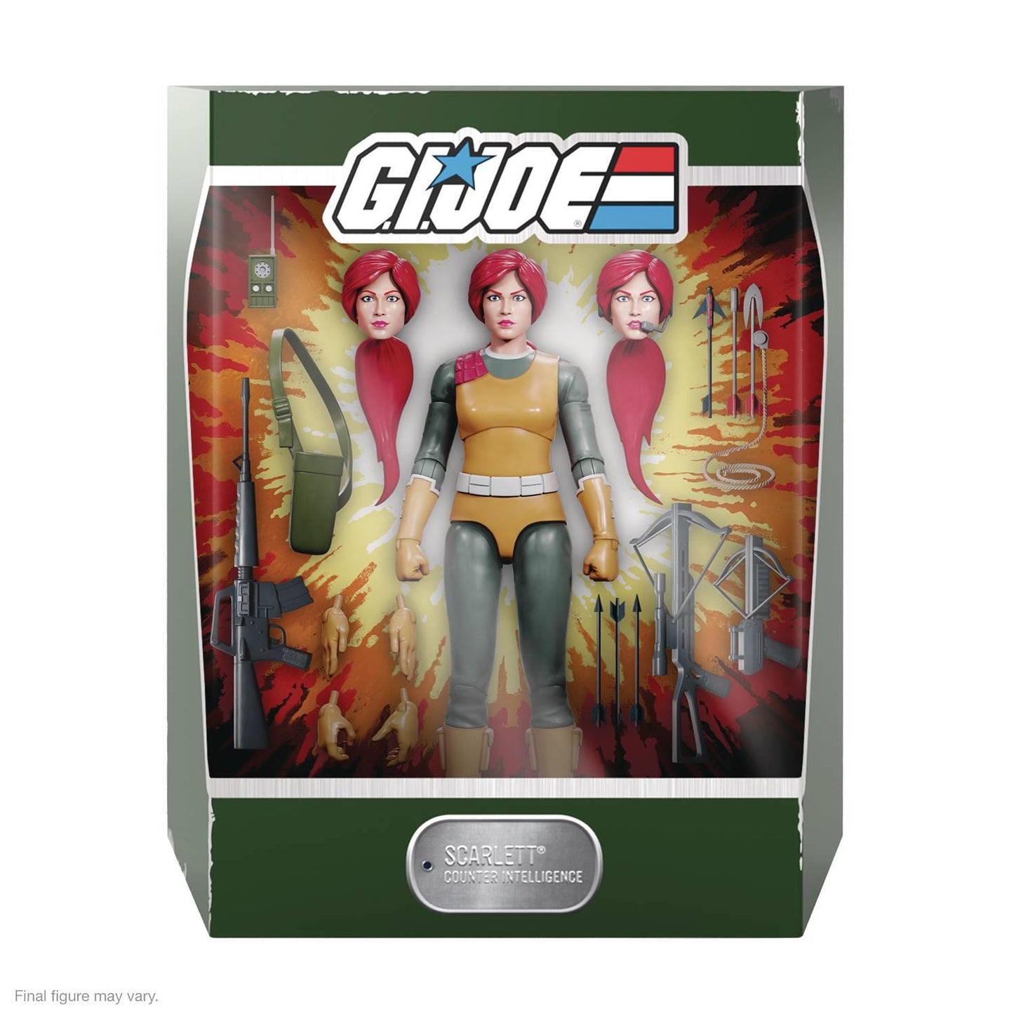 Gi Joe Ultimates Real American Hero Wv3 Scarlett Action Figure