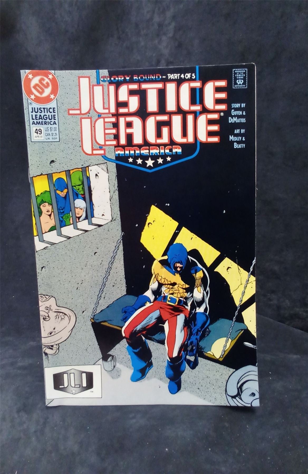 Justice League America #49 1991 DC Comics Comic Book