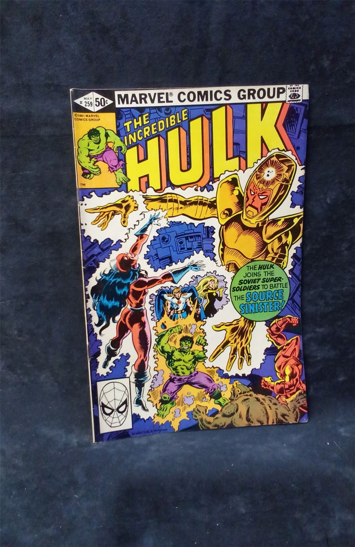 The Incredible Hulk #259 1981 marvel Comic Book