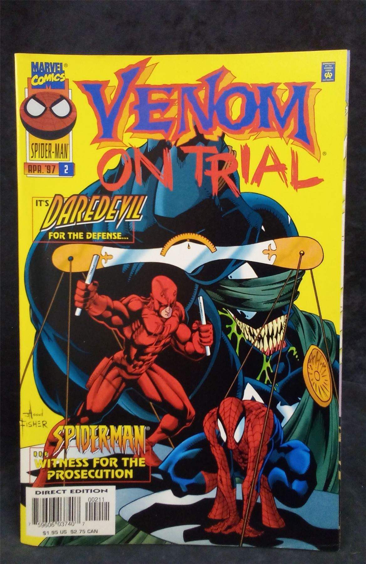 Venom: On Trial #2 1997 Marvel Comics Comic Book