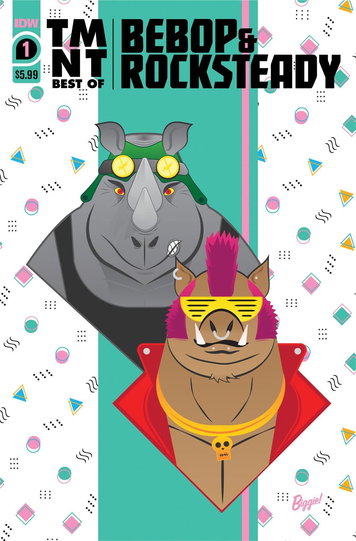Tmnt Best Of Bebop And Rocksteady Idw-prh Comic Book
