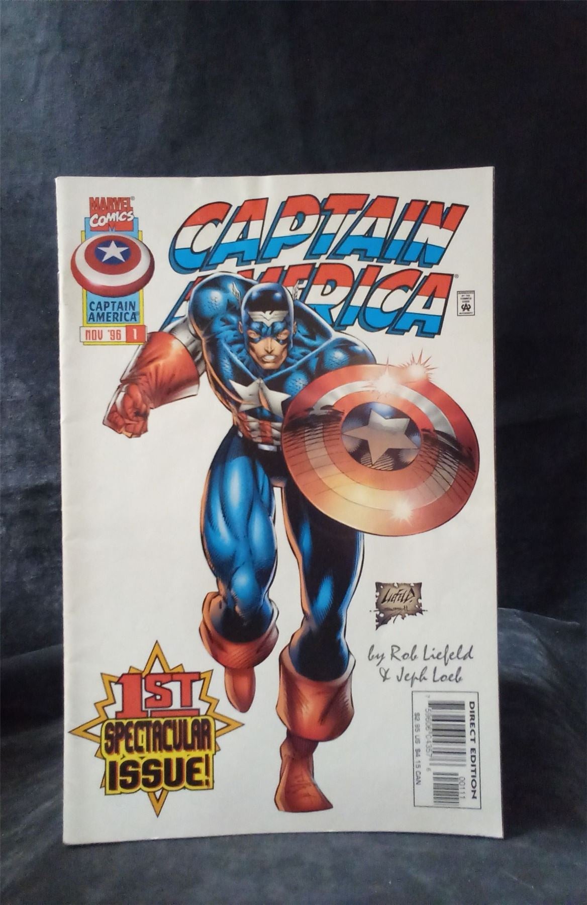 Captain America #1 1996 Marvel Comics Comic Book