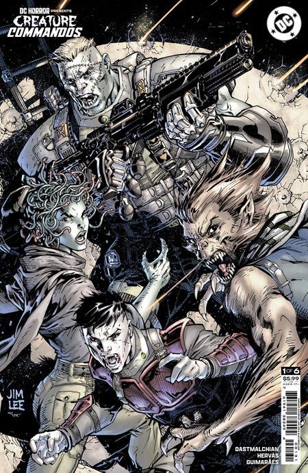 Dc Horror Presents Creature Commandos #1 (of 6) Cvr C Jim Lee Card Stock Var (mr) DC Comics Comic Book
