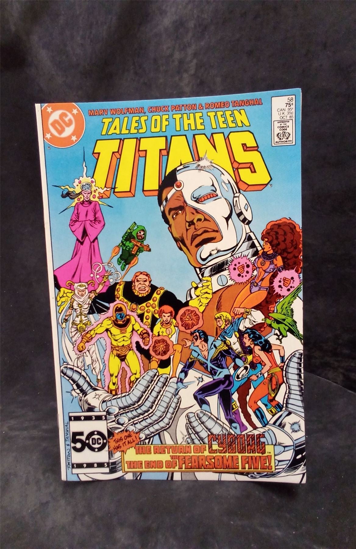 Tales of the Teen Titans #58 1985 DC Comics Comic Book