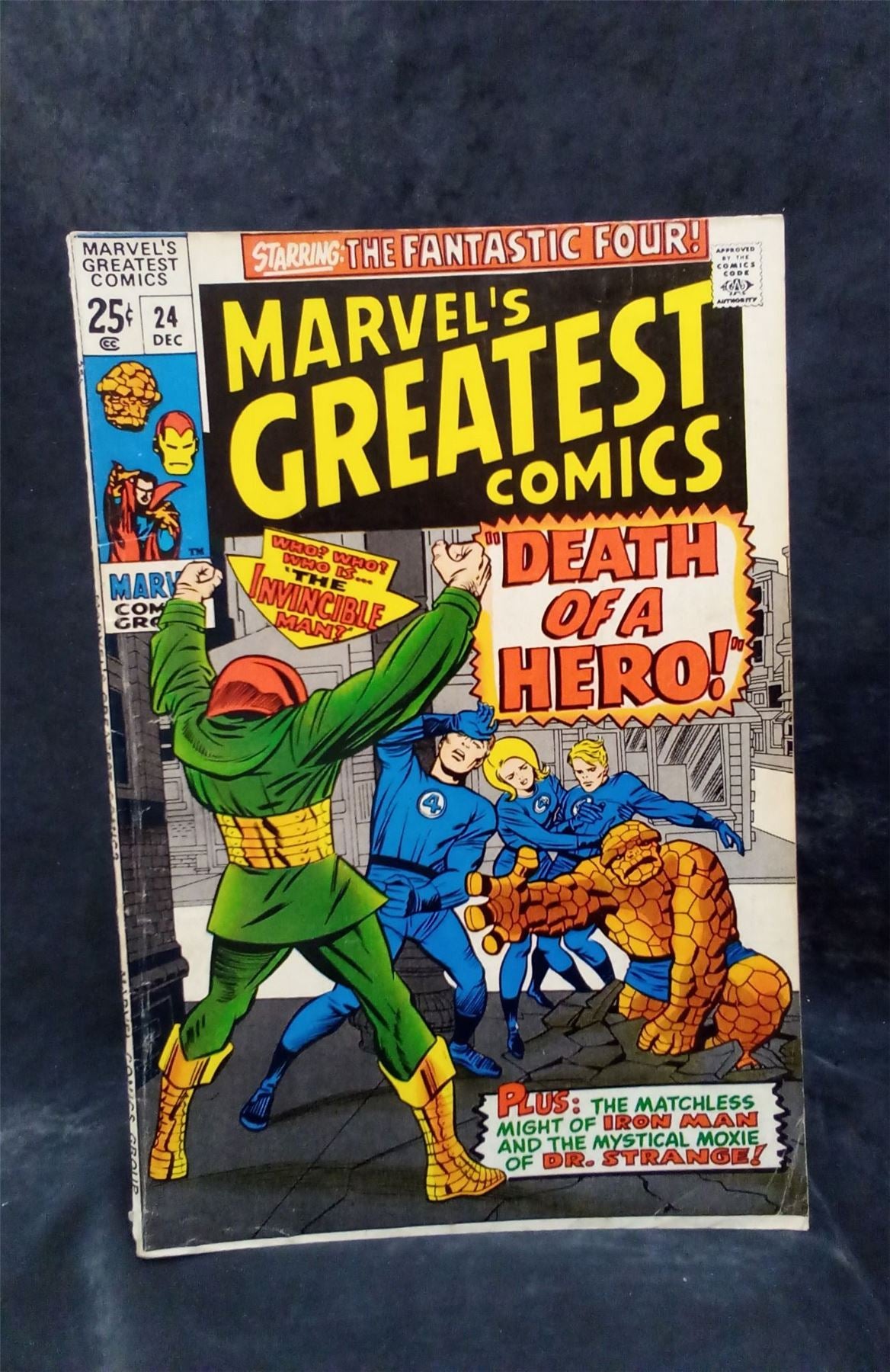Marvel's Greatest Comics #24 1969 Marvel Comics Comic Book