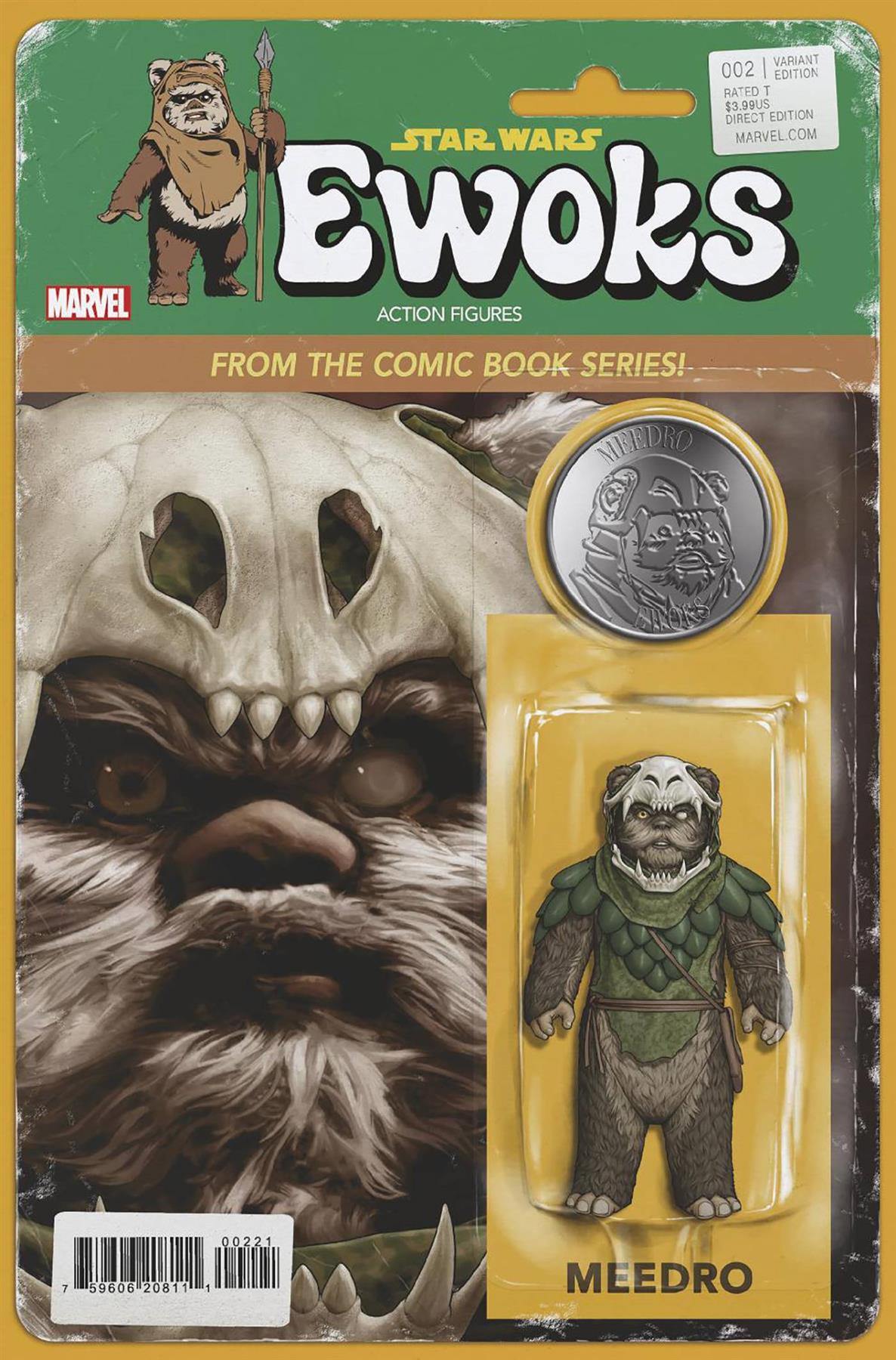 Star Wars Ewoks #2 Jtc Action Figure Var Marvel Prh Comic Book 2024