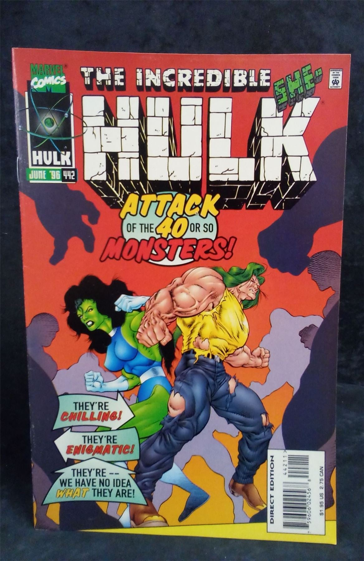 The Incredible Hulk #442 1996 Marvel Comics Comic Book
