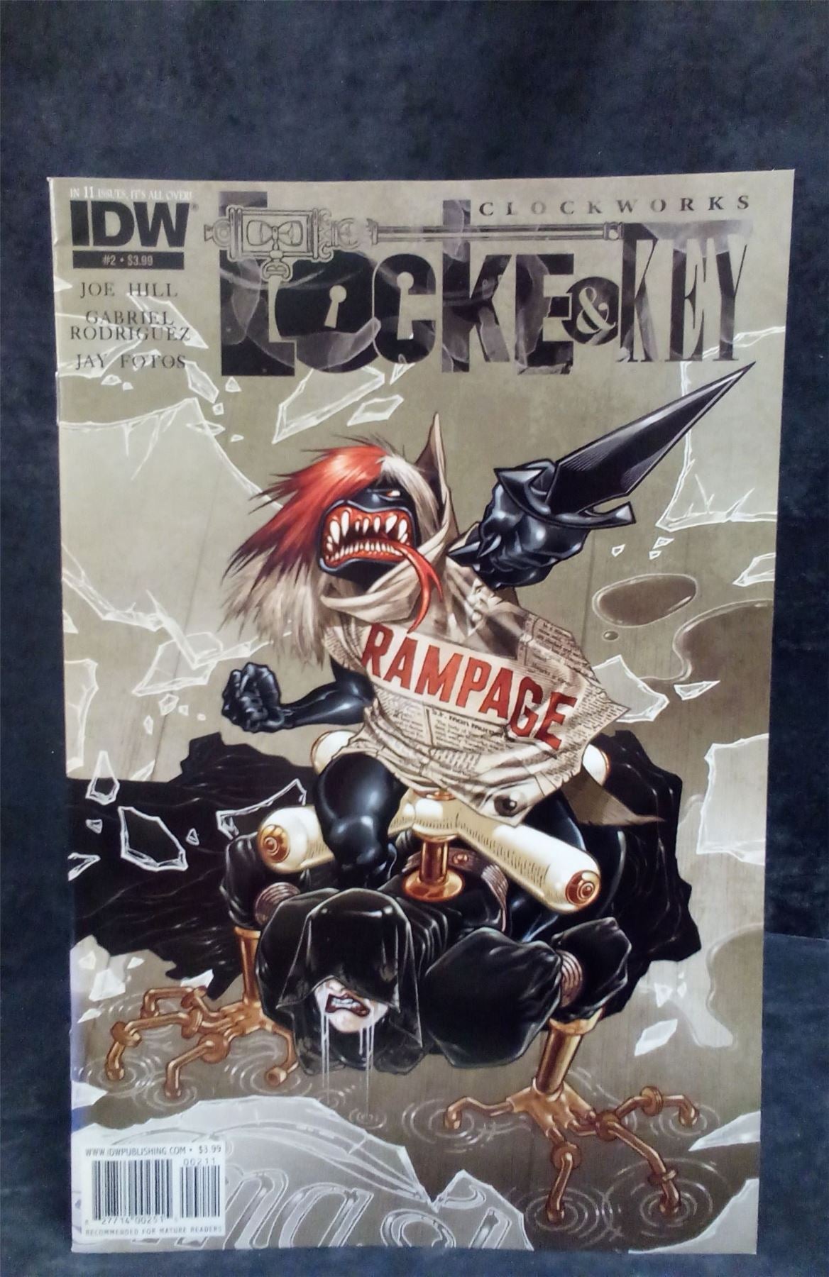 Locke & Key: Clockworks #2 2011 IDW Comic Book