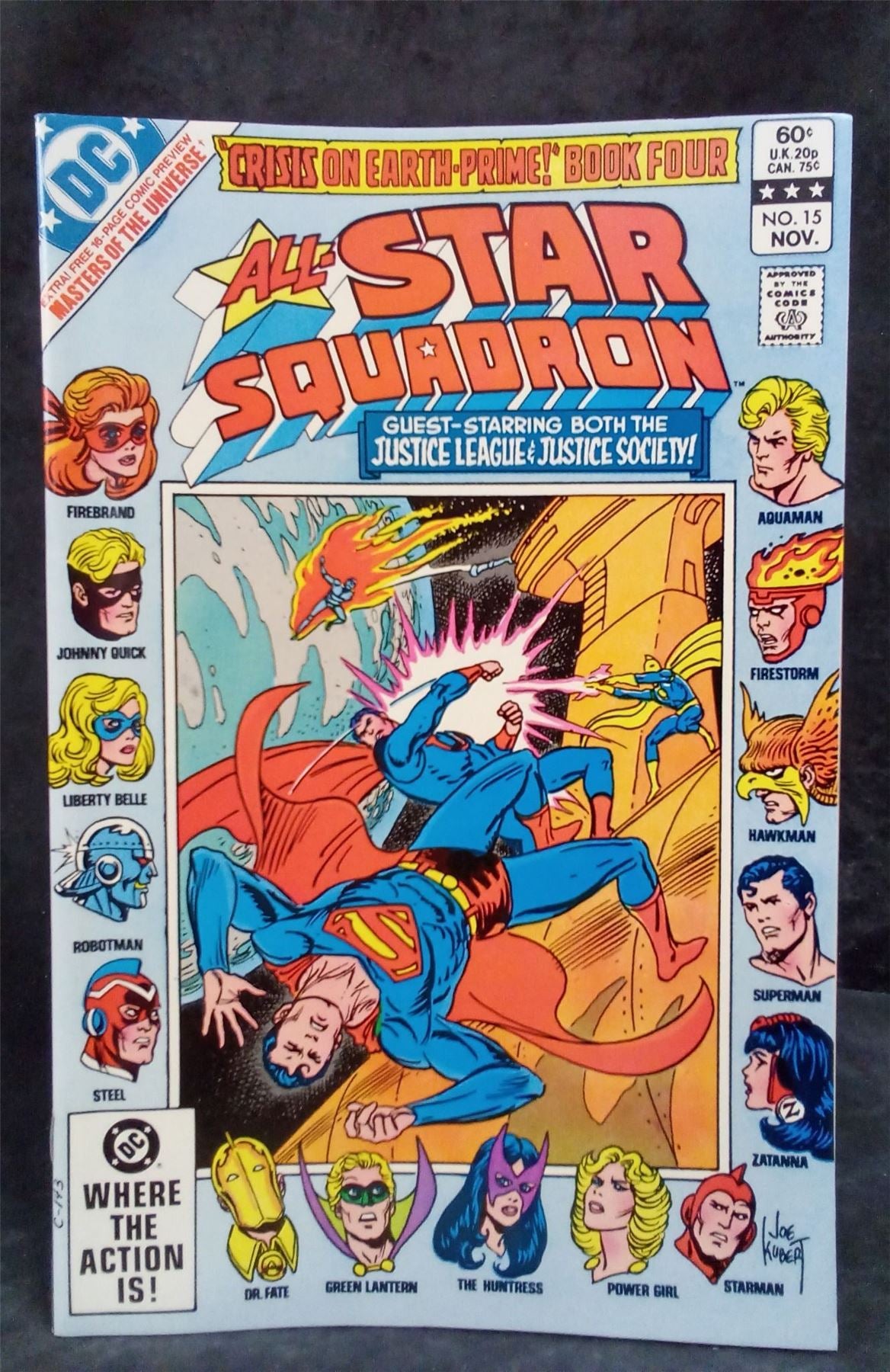 All-Star Squadron #15 1982 DC Comics Comic Book