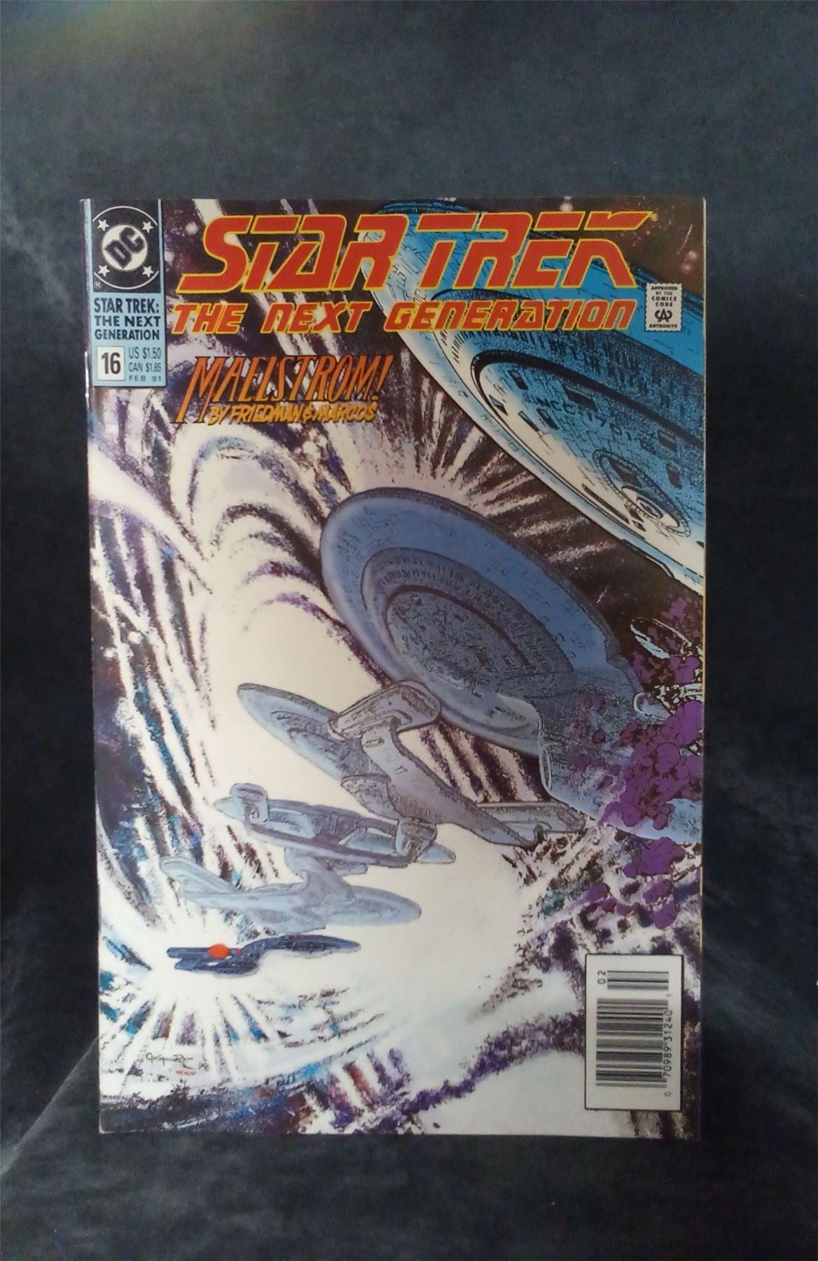 Star Trek: The Next Generation #16 1991 DC Comics Comic Book