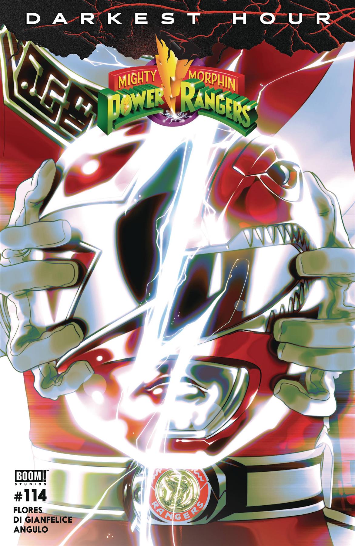 Mighty Morphin Power Rangers #114 Cvr C Helmet Var Montes (c Boom! Studios Comic Book