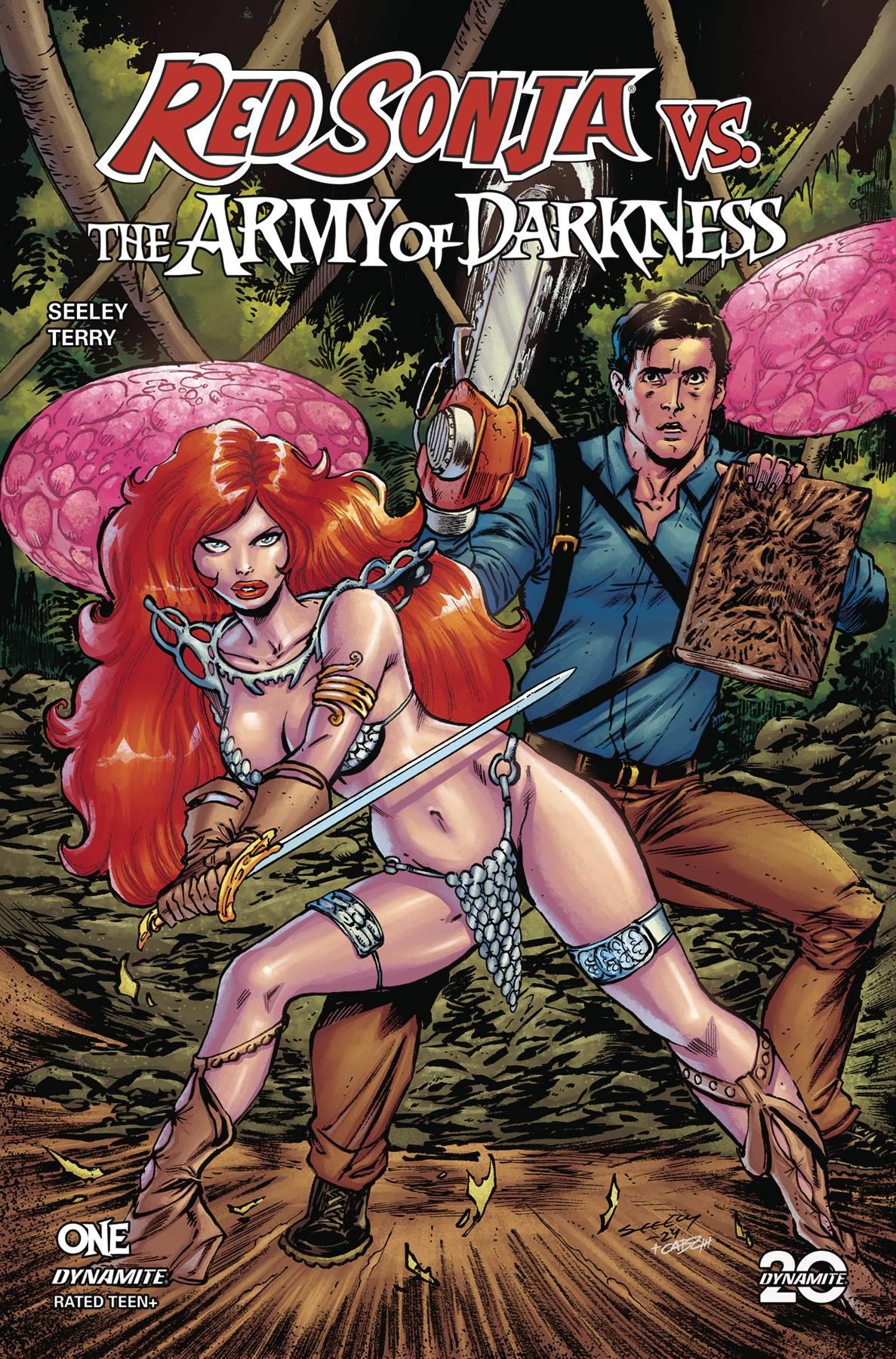 Red Sonja Vs Aod #1 Cvr B Seeley Dynamite Comic Book