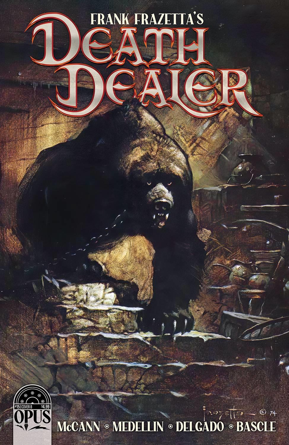 Frank Frazetta Death Dealer #15 Cvr B Frazetta Opus Comics Comic Book