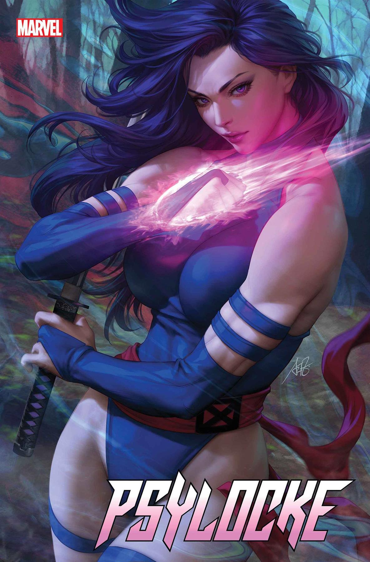 Psylocke #1 Artgerm Var Artgerm Var Marvel Prh Comic Book 2024