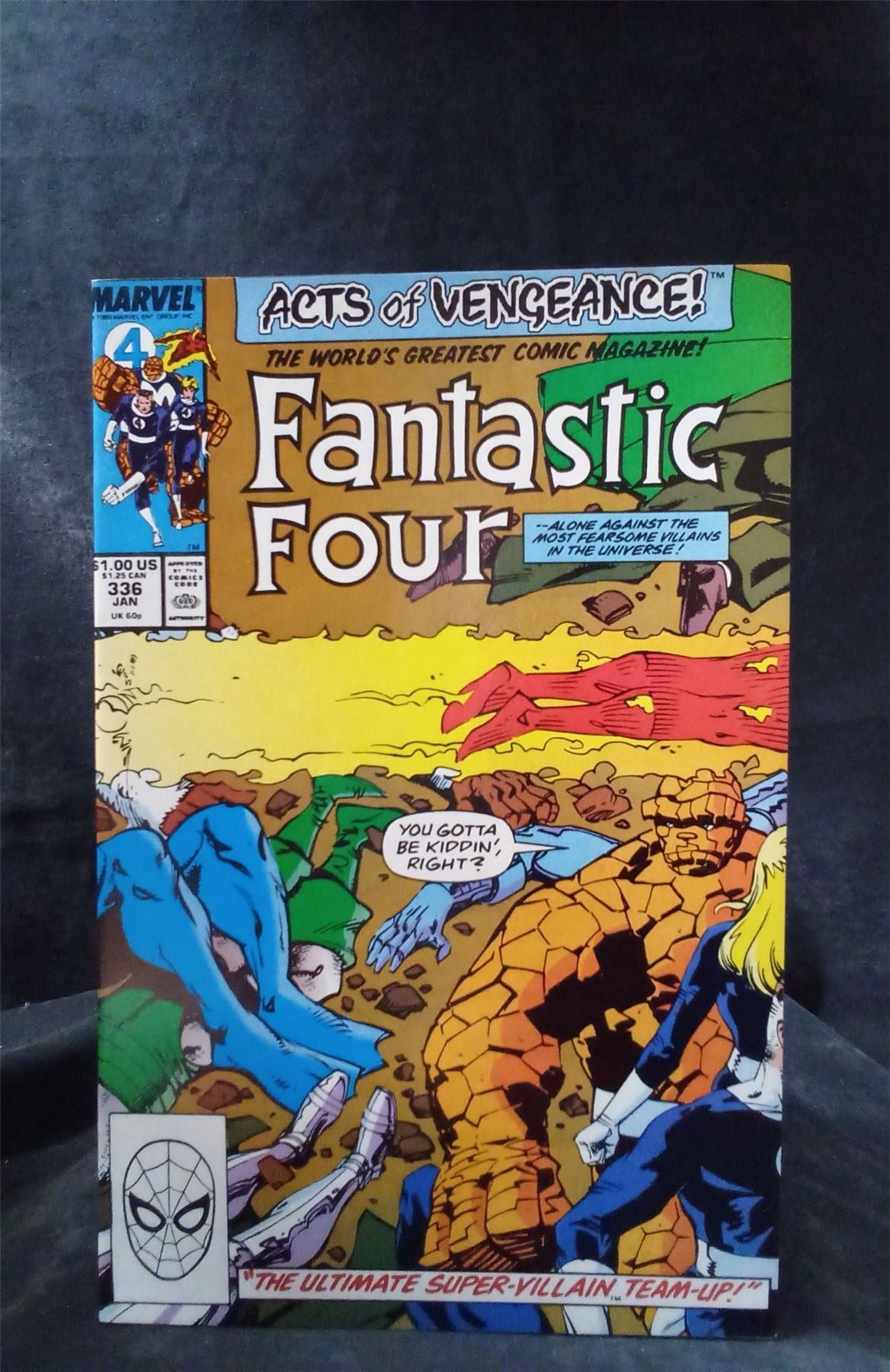 Fantastic Four #336 1990 Marvel Comics Comic Book