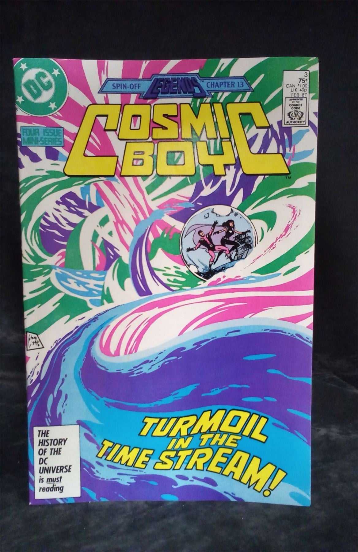 Cosmic Boy #3 1987 DC Comics Comic Book