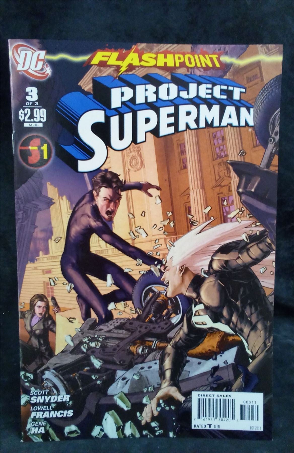 Flashpoint: Project Superman #3 2011 DC Comics Comic Book