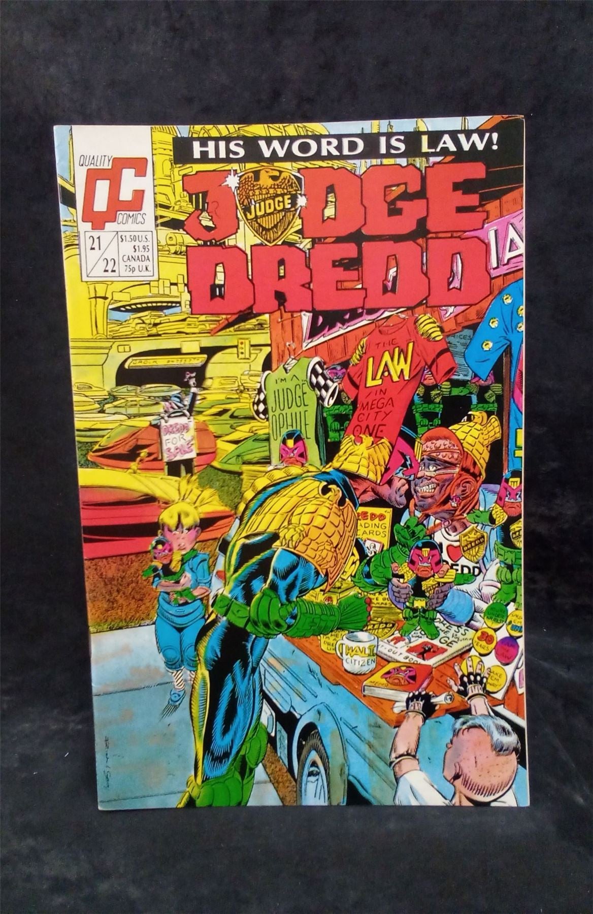Judge Dredd #23 1988 Comic Book