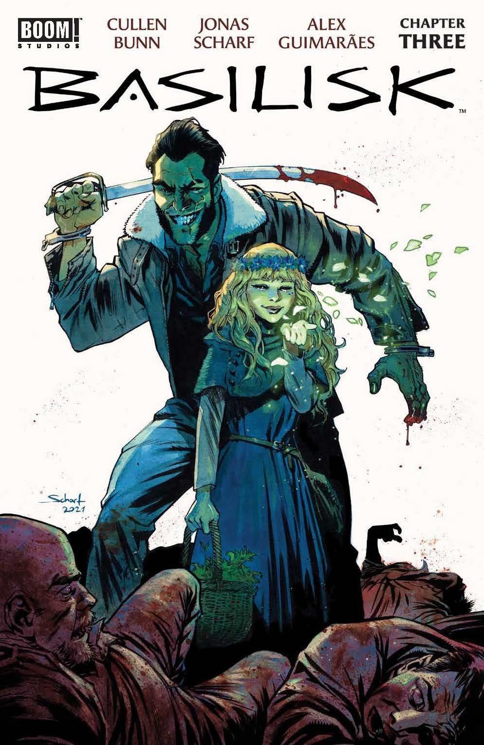 Basilisk #3 Cvr A Scharf Boom! Studios Comic Book