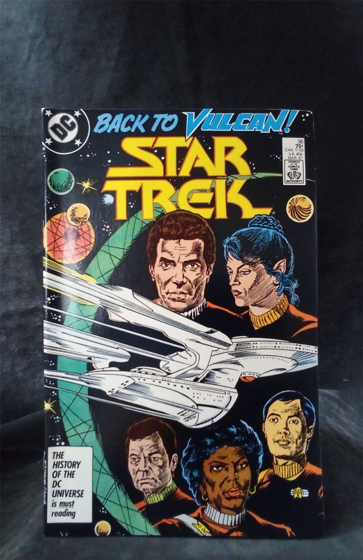 Star Trek #36 1987 DC Comics Comic Book