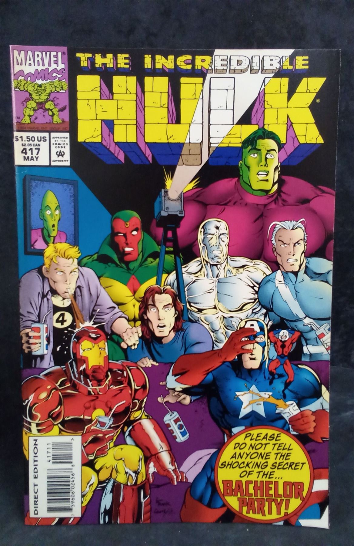 The Incredible Hulk #417 1994 Marvel Comics Comic Book