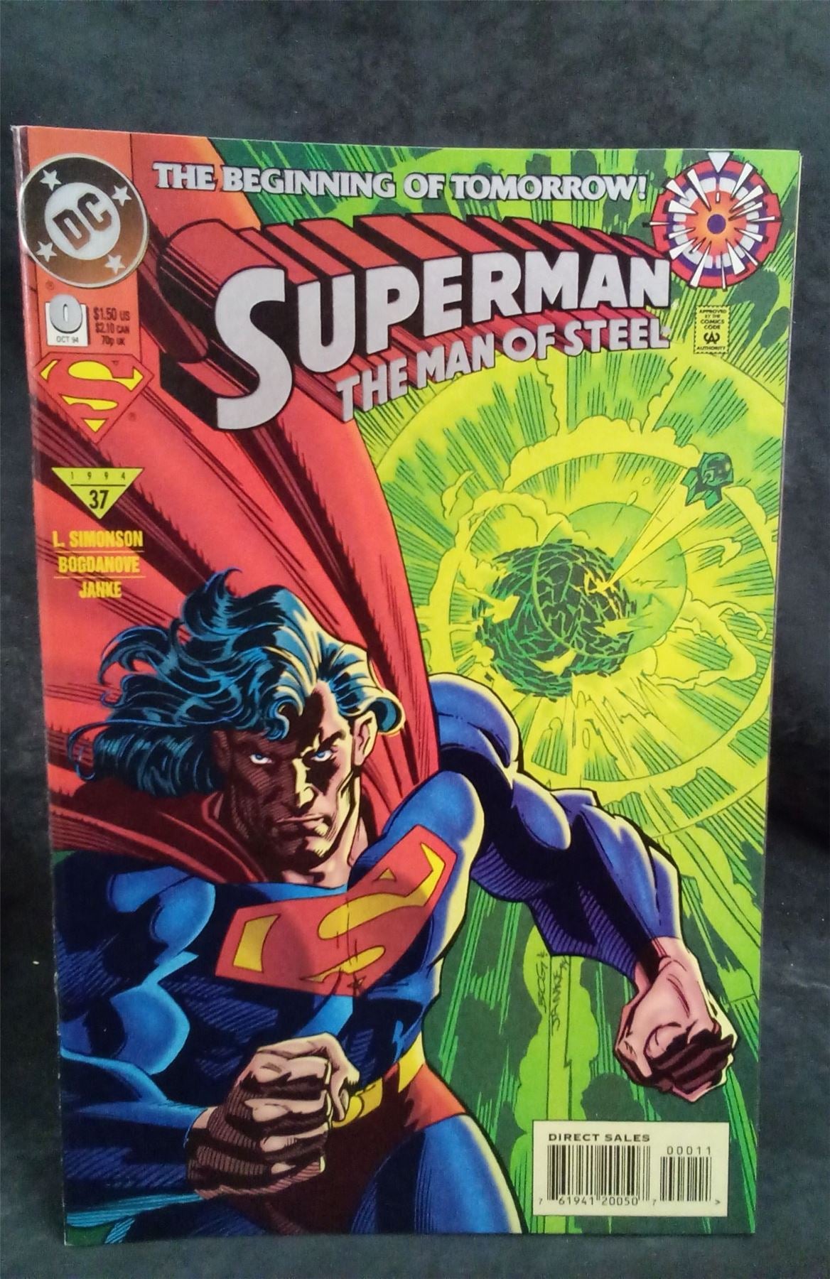 Superman: The Man of Steel #0 1994 DC Comics Comic Book
