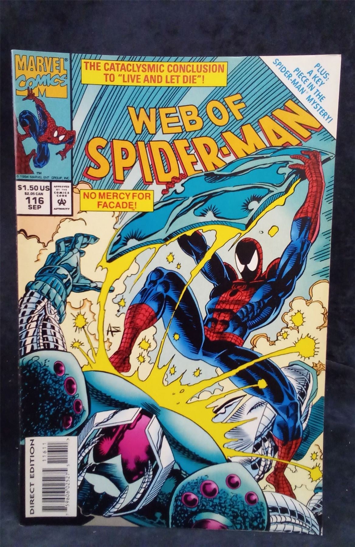 Web of Spider-Man #116 1994 Marvel Comics Comic Book