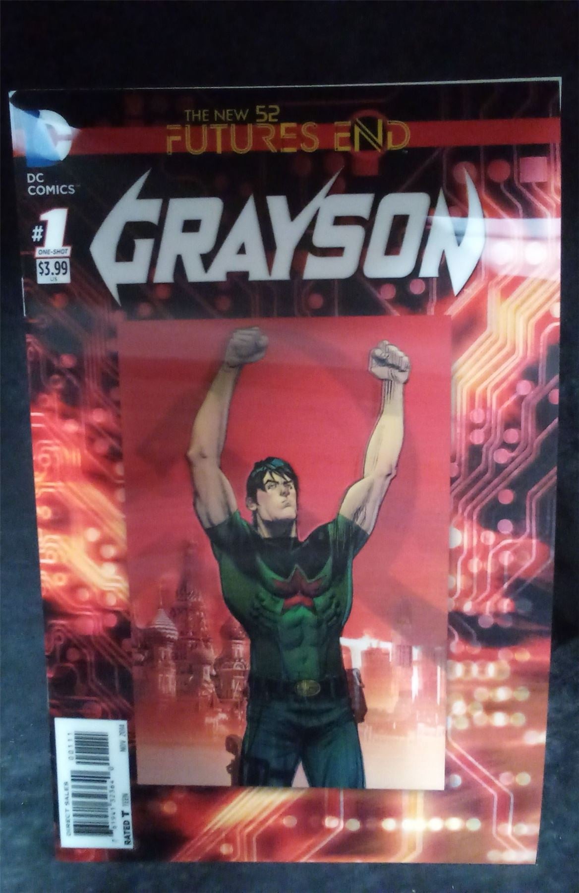 Grayson: Futures End 3D Cover 2014 DC Comics Comic Book