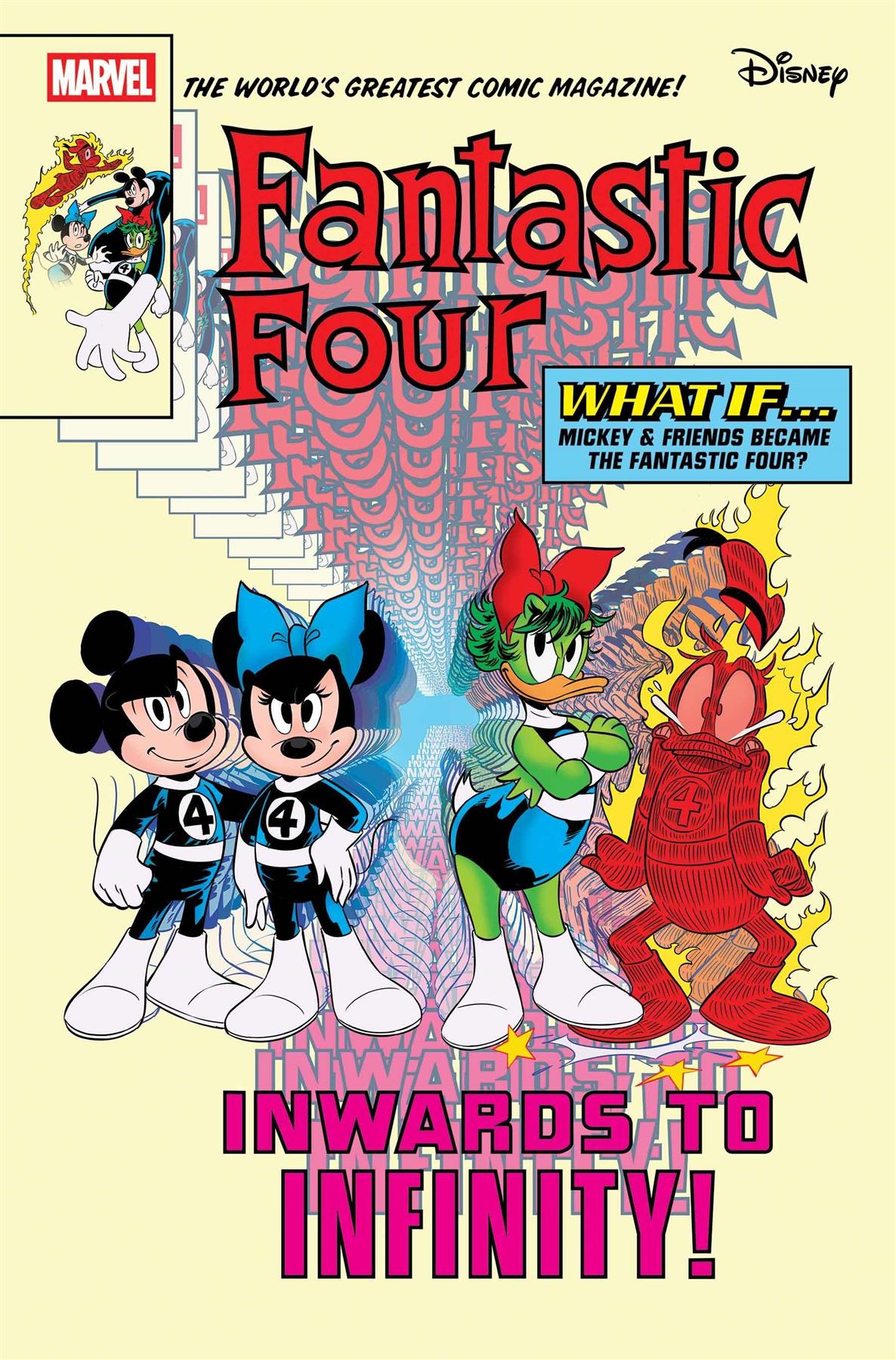 Fantastic Four #33 Giulia Lomurno What If Ff Homage Var Giulia Lomurno What If Ff Homage Var Marvel Prh Comic Book 2025