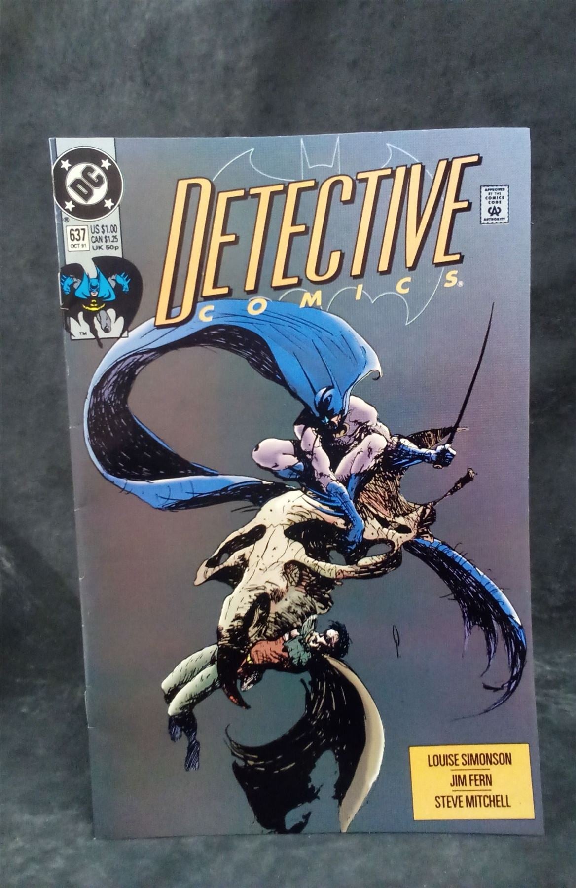 Detective Comics #637 Direct Edition 1991 DC Comics Comic Book