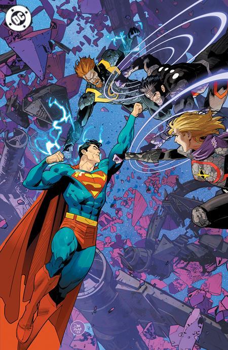 Superman #28 Cvr F Dan Mora Spot Foil Var DC Comics Comic Book