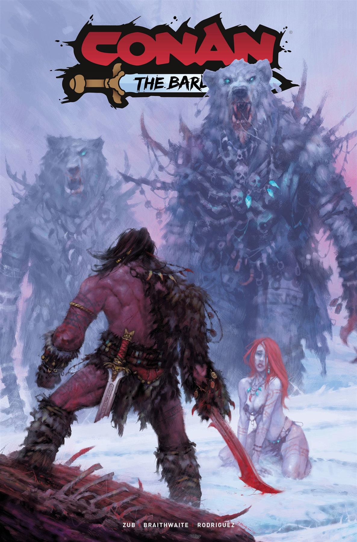 Conan Barbarian #16 Cvr B Mr Werewolf (mr) Titan Comics Comic Book