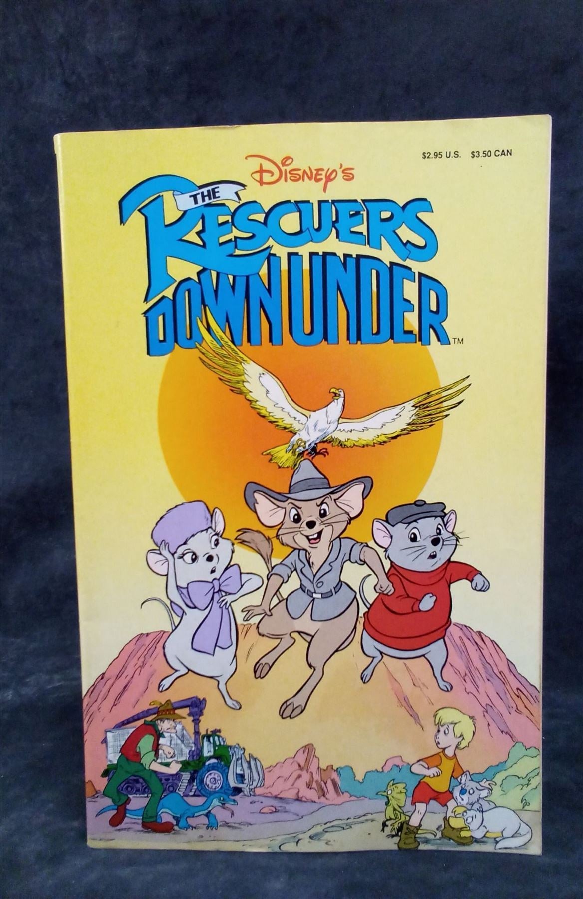 Disney's The Rescuers Down Under Movie Adaptation Comic 1990/91 Comic Book