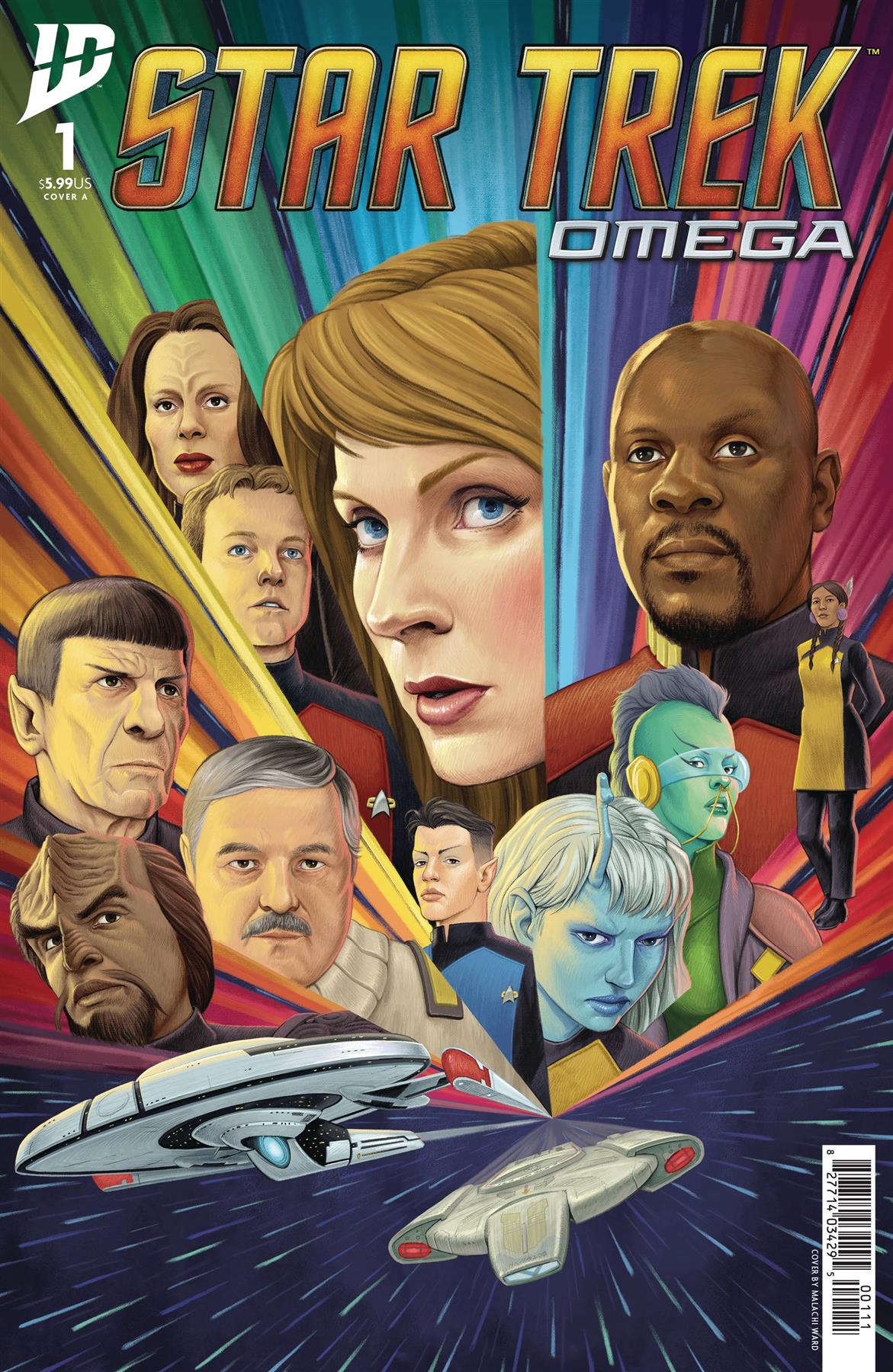 Star Trek Omega #1 Cvr A Ward Cvr A Ward Idw-prh Comic Book 2025