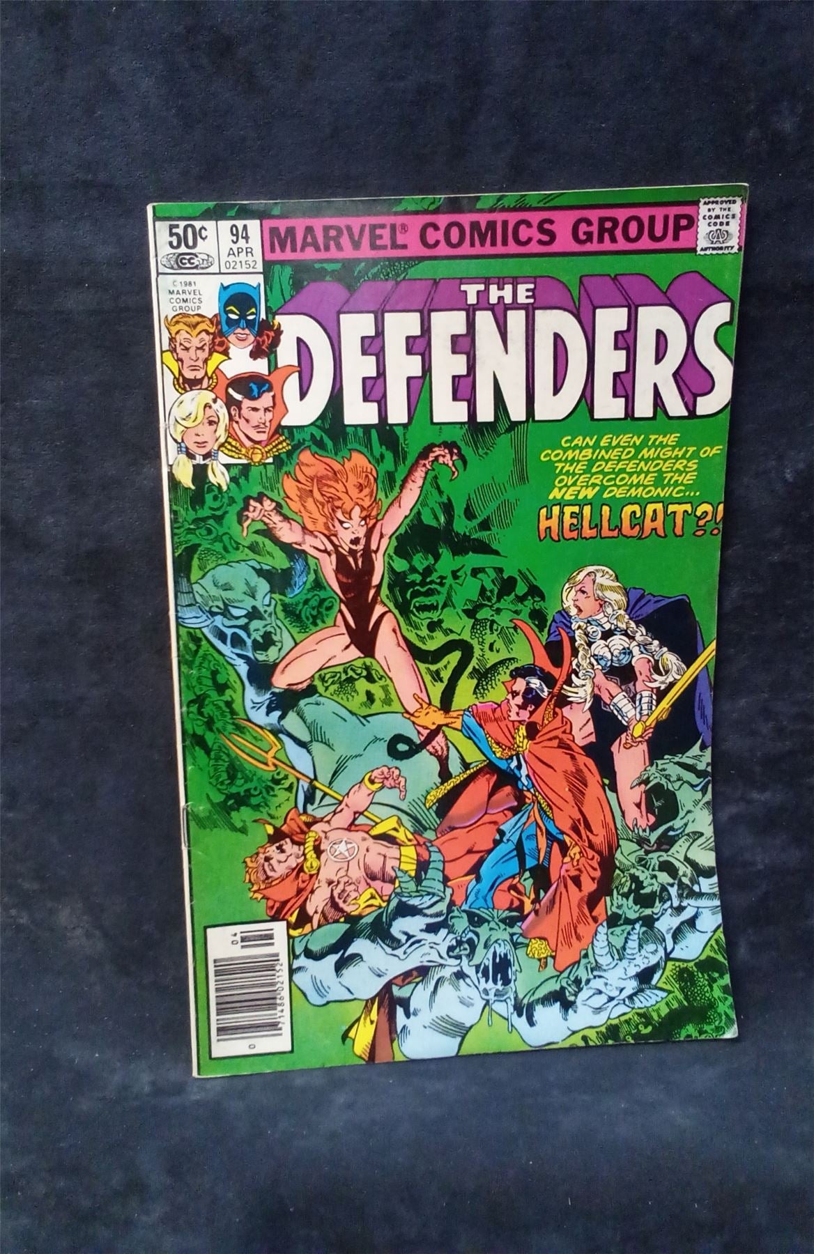 The Defenders #94 1981 marvel Comic Book