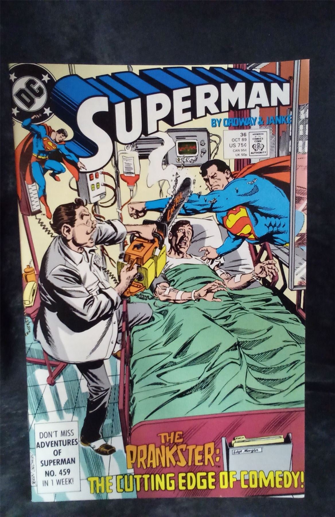 Superman #36 1989 DC Comics Comic Book