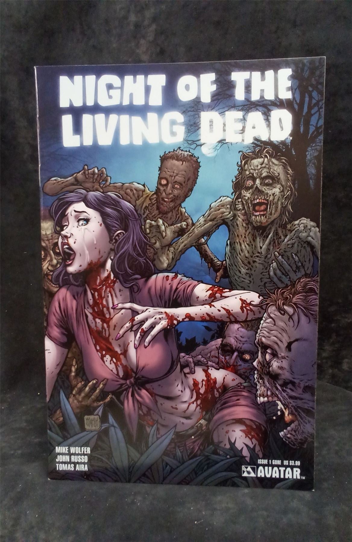 Night of the Living Dead #1 Gore Cover 2010 avatar press Comic Book