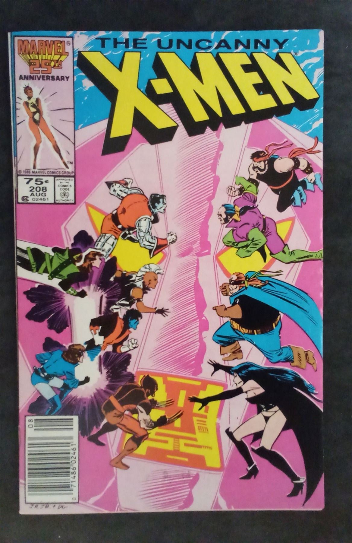 The Uncanny X-Men #208 1986 marvel Comic Book