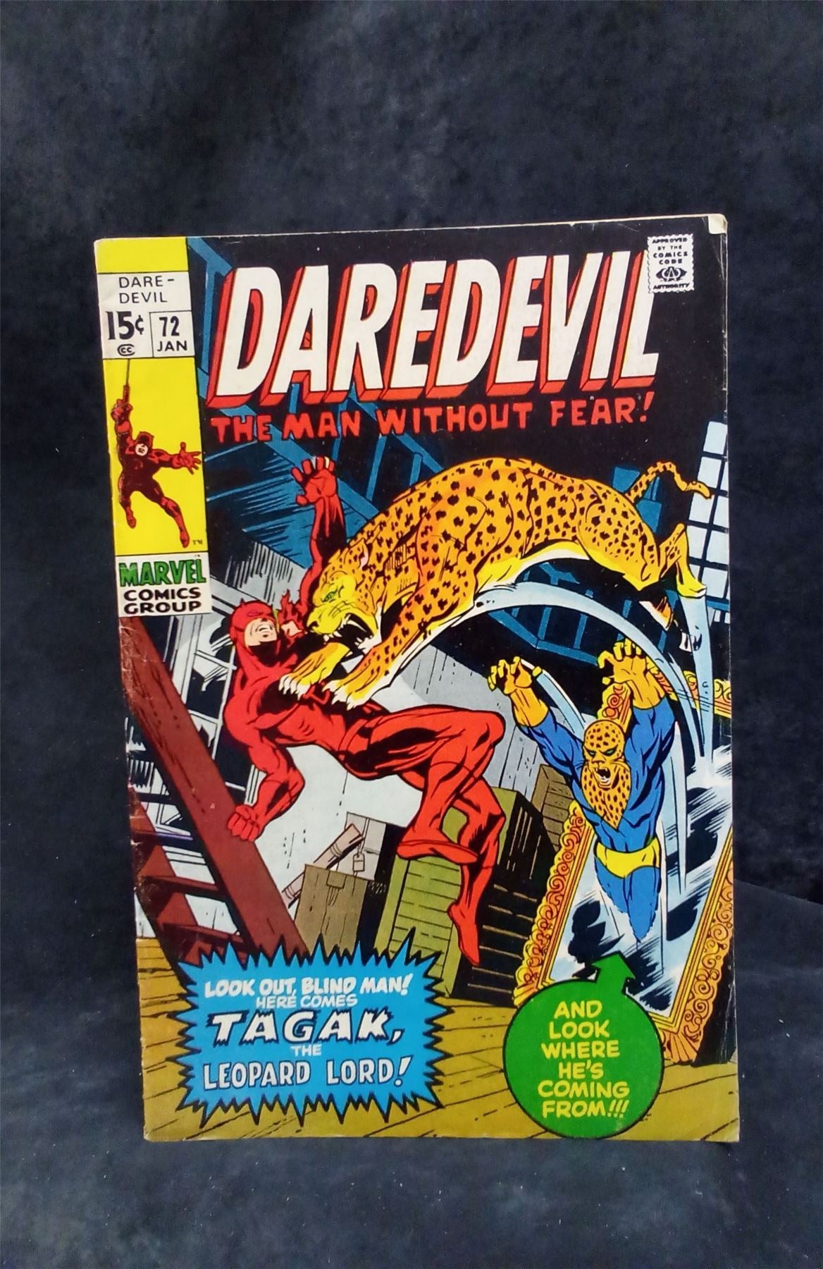 Daredevil #72 1971 Marvel Comics Comic Book