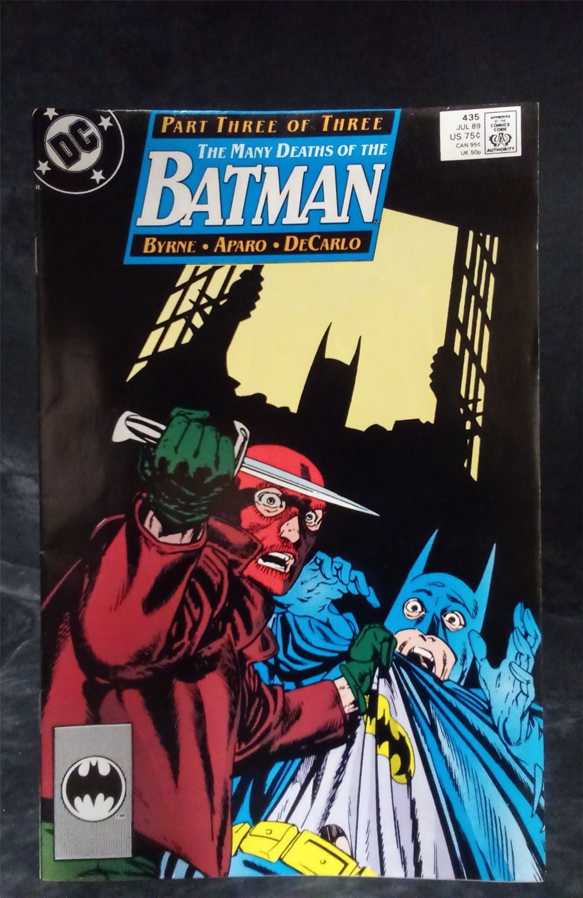 Batman #435 1989 DC Comics Comic Book