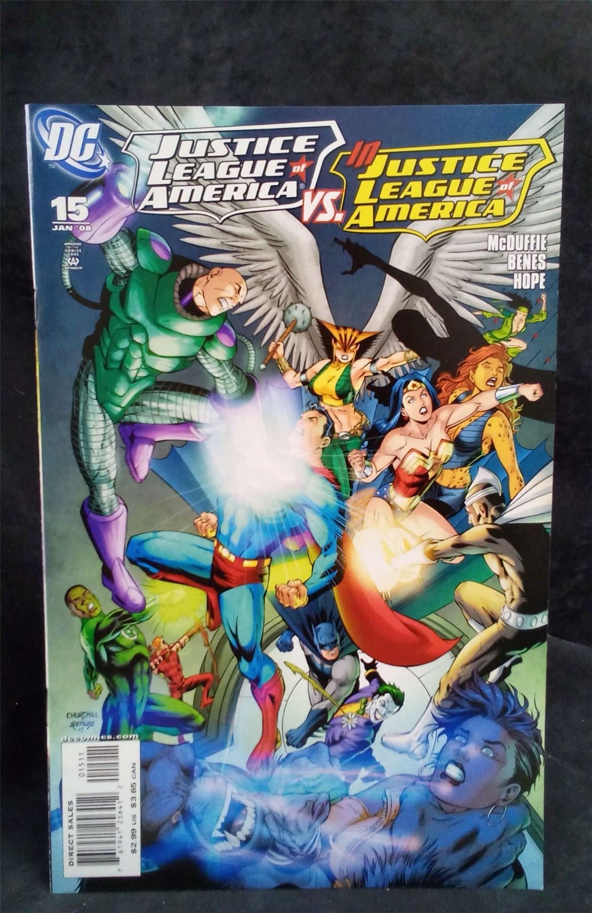 Justice League of America #15 2008 DC Comics Comic Book