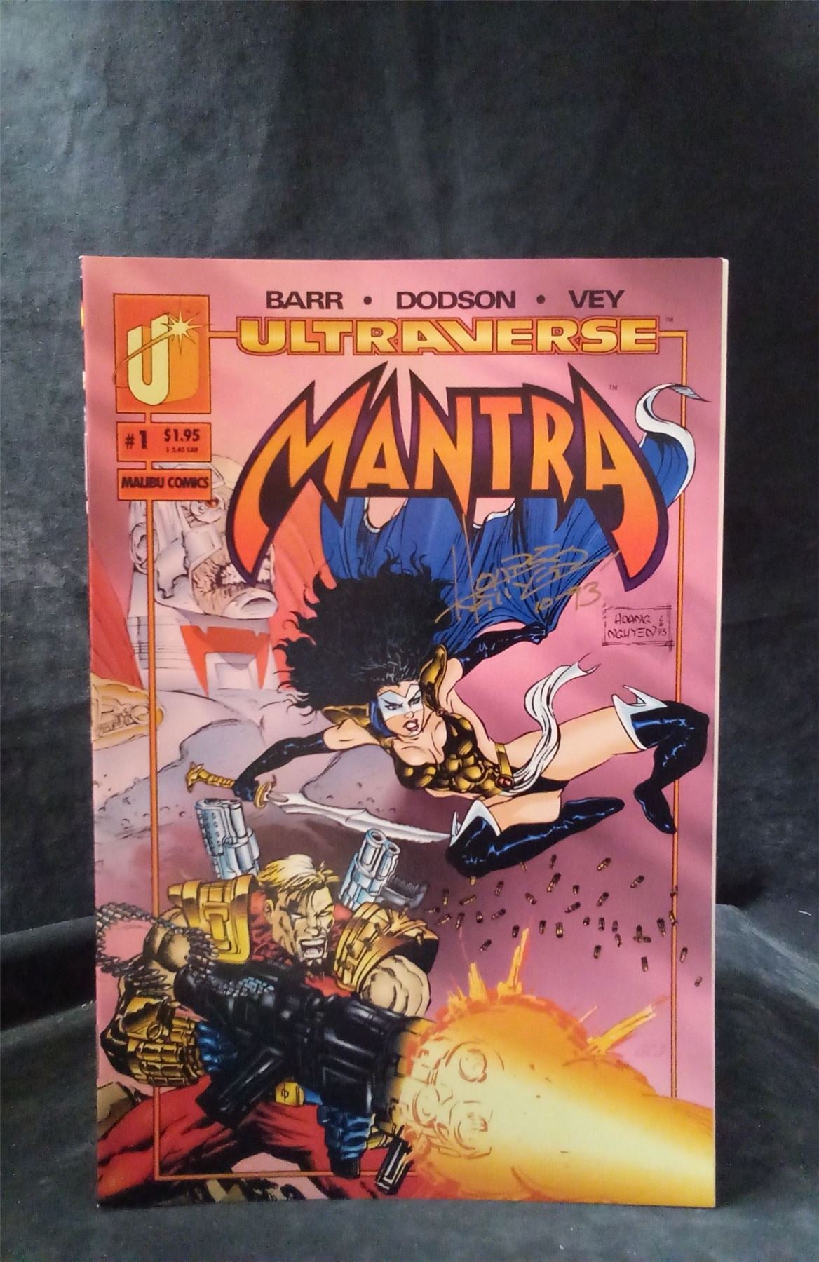 Mantra #1 1993 malibu Comic Book