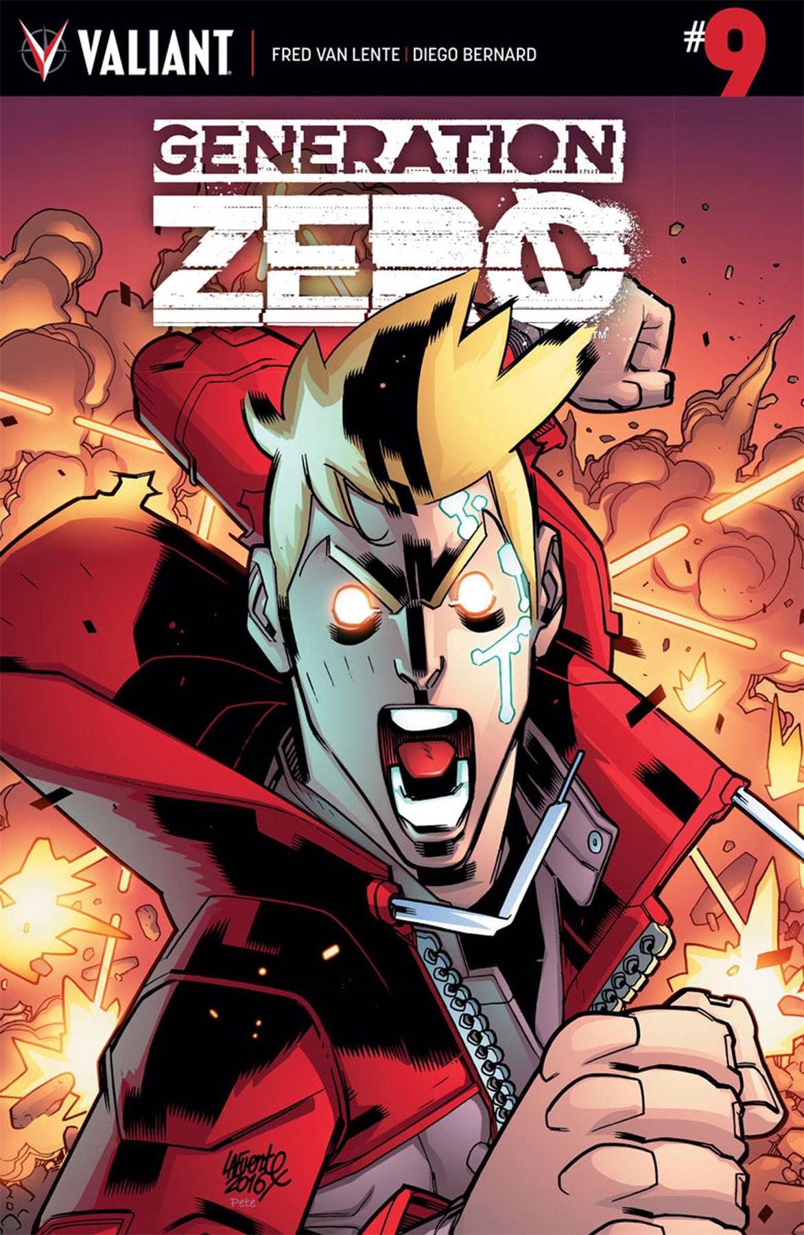 Generation Zero #9 Cvr A Lafuente (Cvr A Lafuente) Valiant Entertainment Llc Comic Book