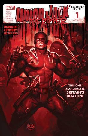 Union Jack Ripper Blood Hunt #1 (of 3) 2nd Ptg Blood Soaked Marvel Prh Comic Book