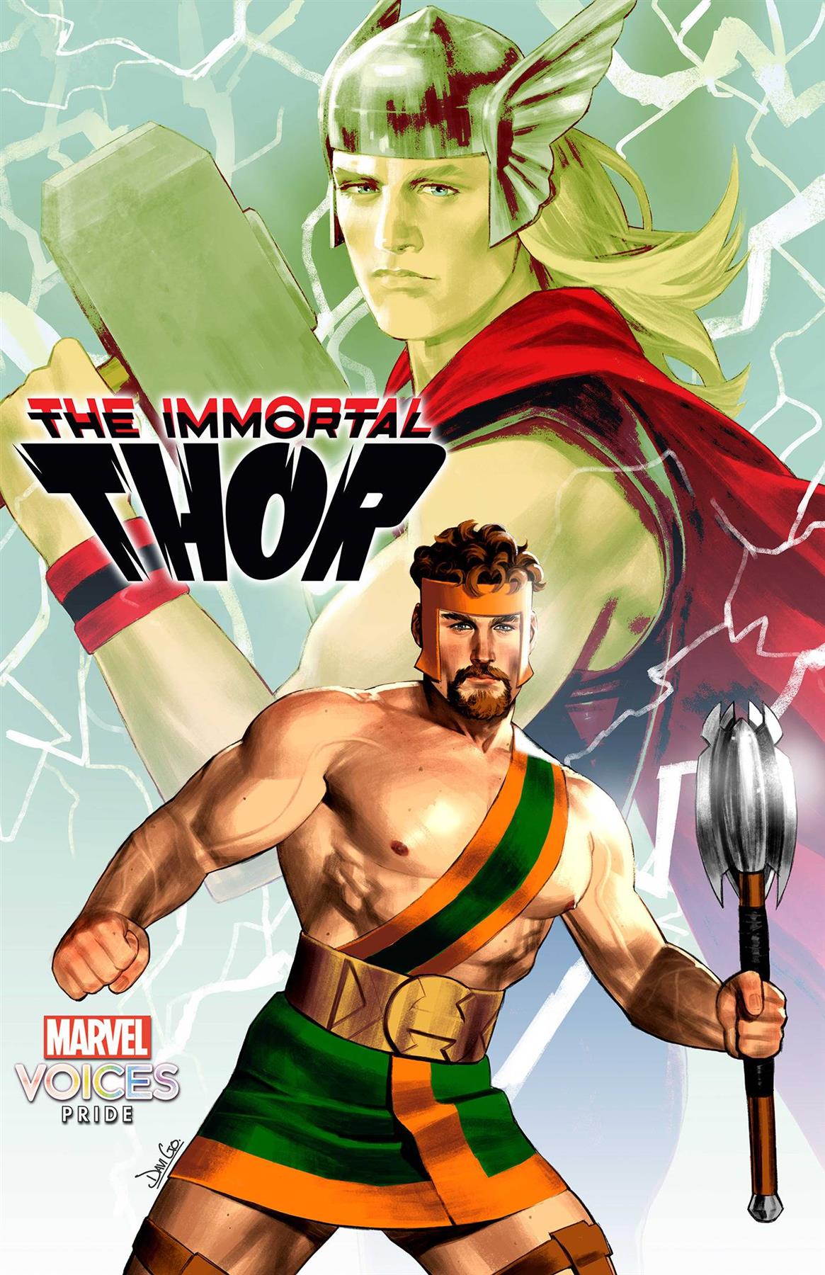 Immortal Thor #12 Davi Go Pride Allies Var (Davi Go Pride Allies Var) Marvel Prh Comic Book 2024
