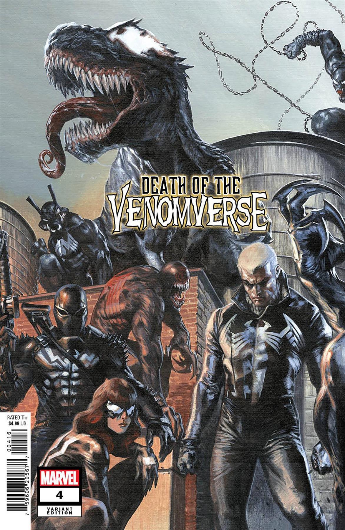 Death Of Venomverse #4 (Dellotto Connecting Var) Marvel Prh Comic Book 2023