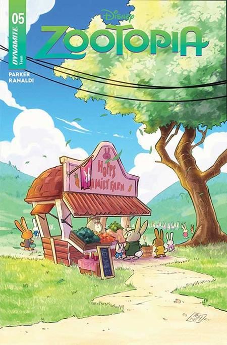 ZOOTOPIA #5 CVR B ALESSANDRO RANALDI VAR DYNAMITE Entertainment Comic Book 2025